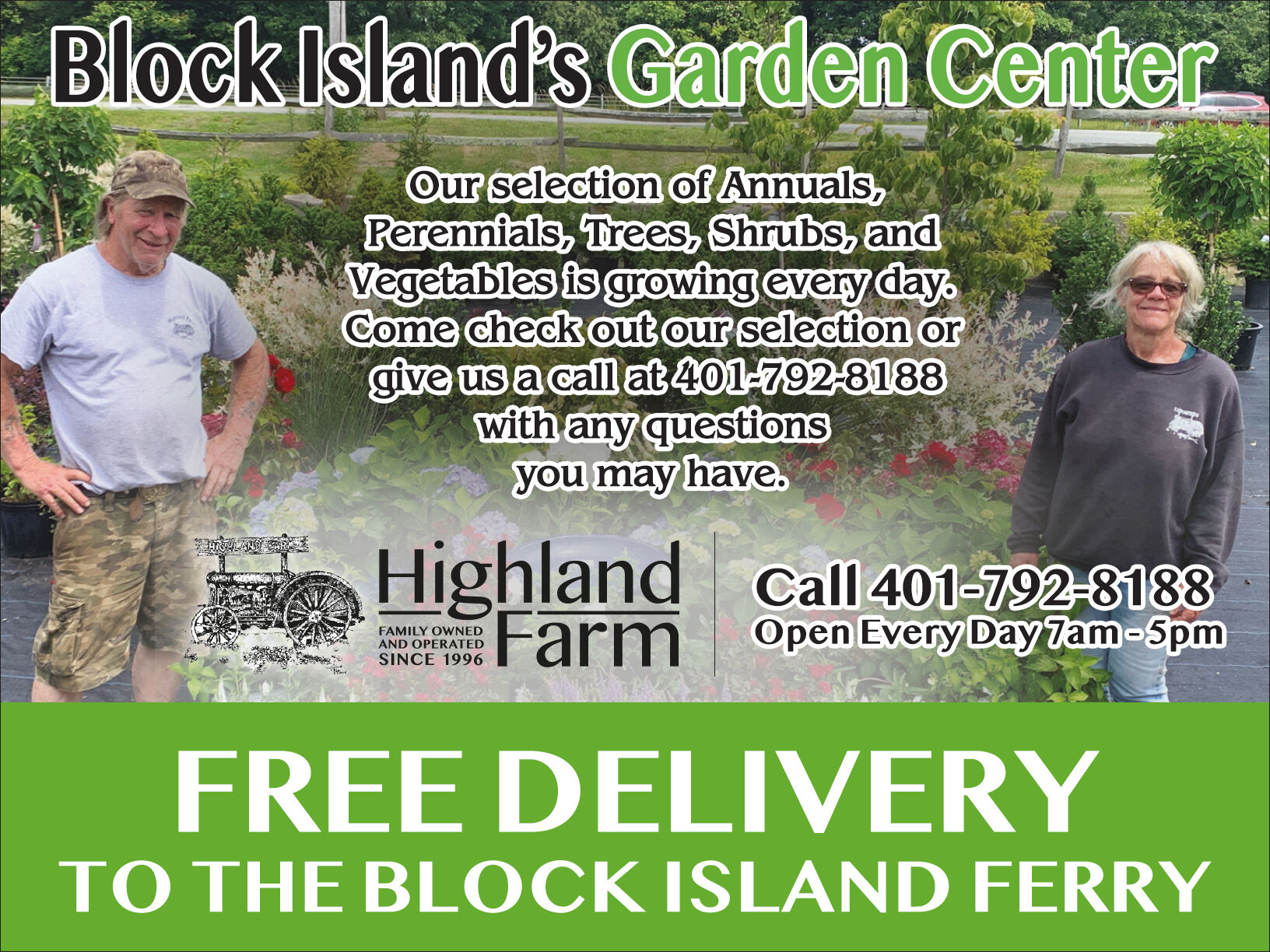 Block Island's Garden Center | Highland Farm | blockislandtimes.com