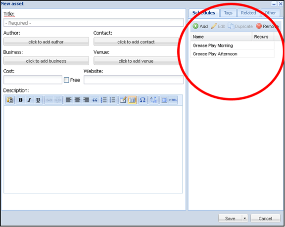 Calendar Screen Shot 1