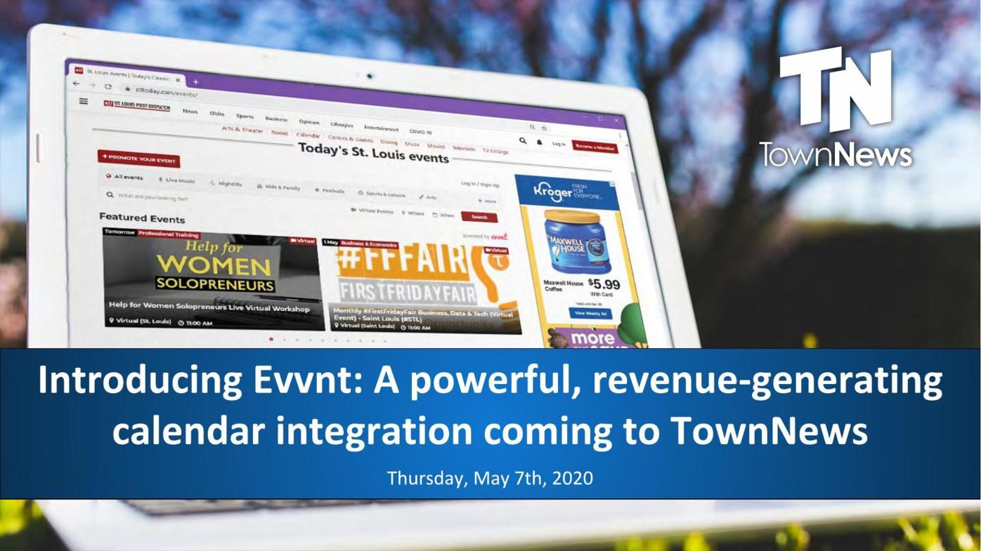 Webinar slide deck: Introducing Evvnt
