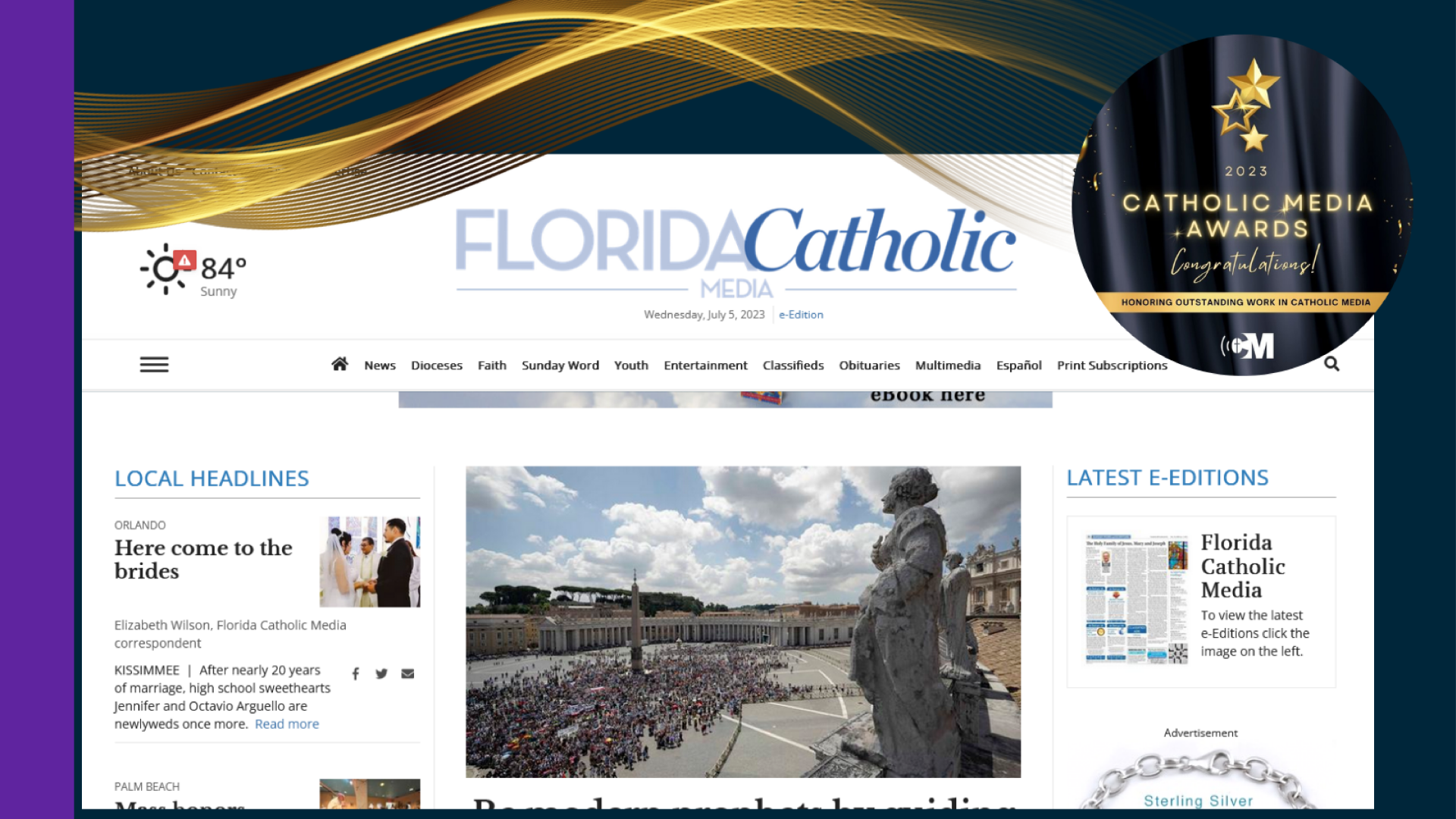 Award-winning Florida Catholic Media achieves remarkable growth with BLOX Digital