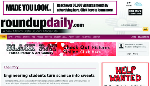 The Roundup at New Mexico State University