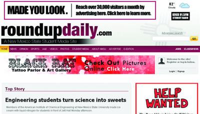 The Roundup at New Mexico State University