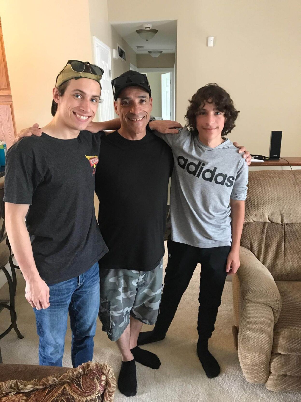 Rodrigo Tapia and sons