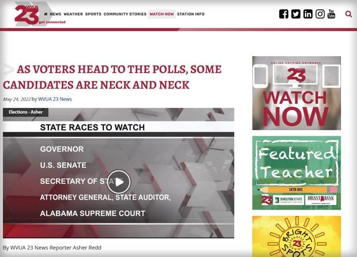 Videos on WVUA23.com