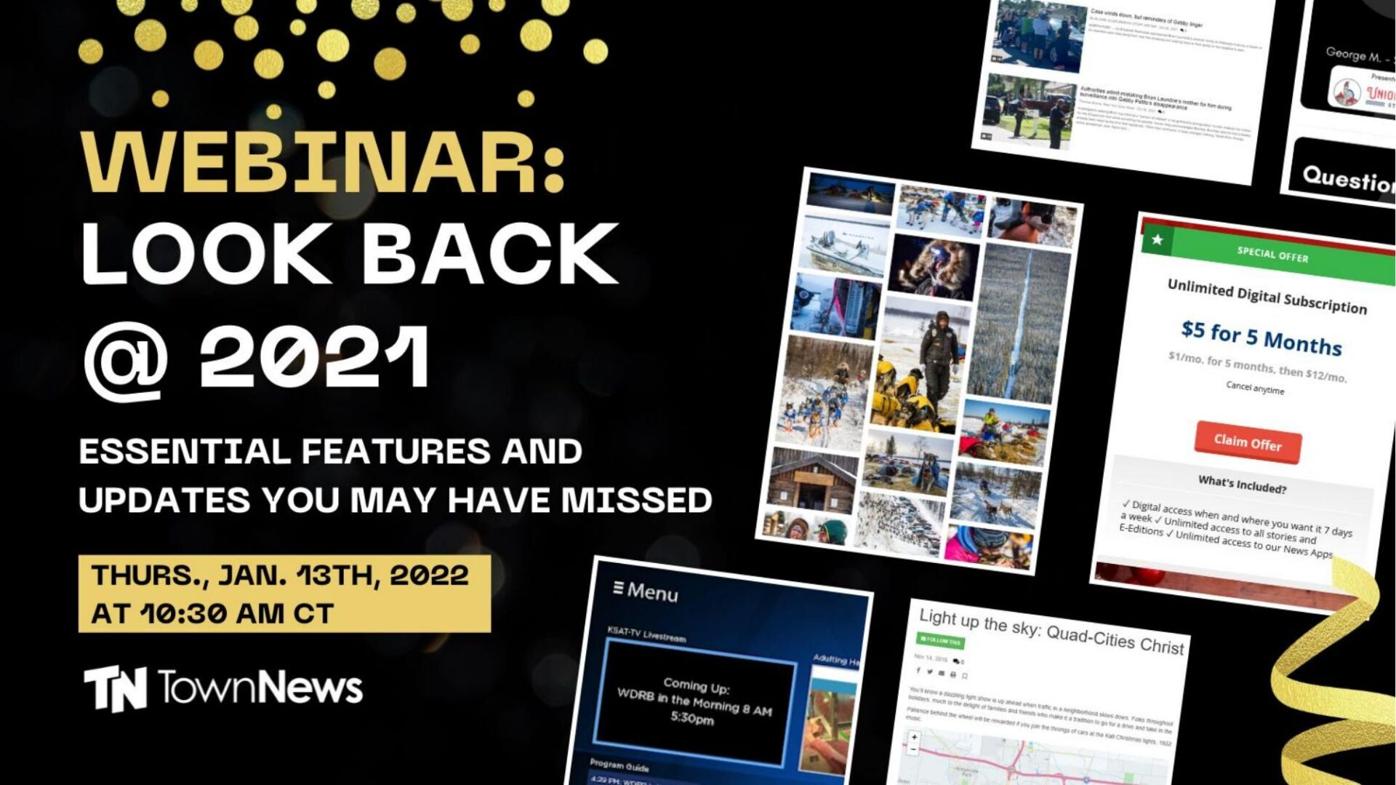 Webinar slide deck: Look back @ 2021
