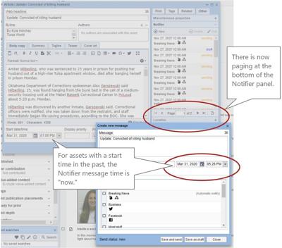 BLOX Notifier improvements
