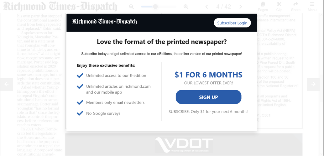 Richmond.com special messaging