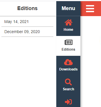 Related editions shown by date