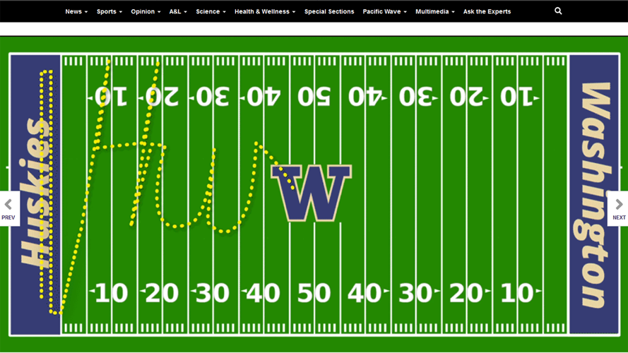 Huskies hero graphic