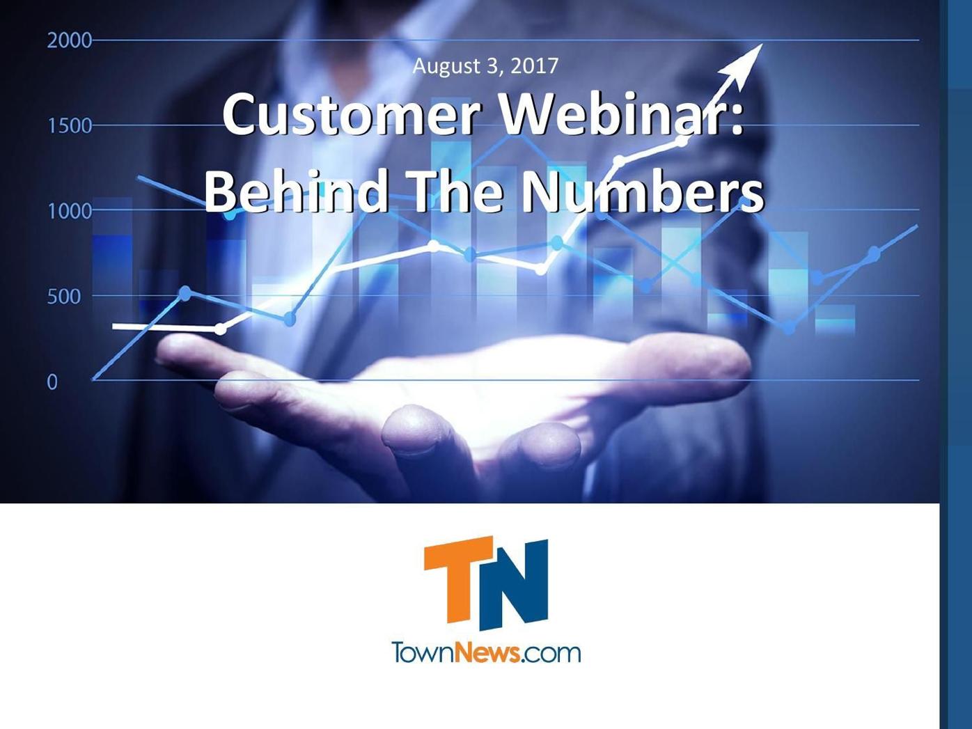 Webinar slide deck: Behind the stats that matter to your business