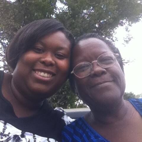 Danielle and her mother