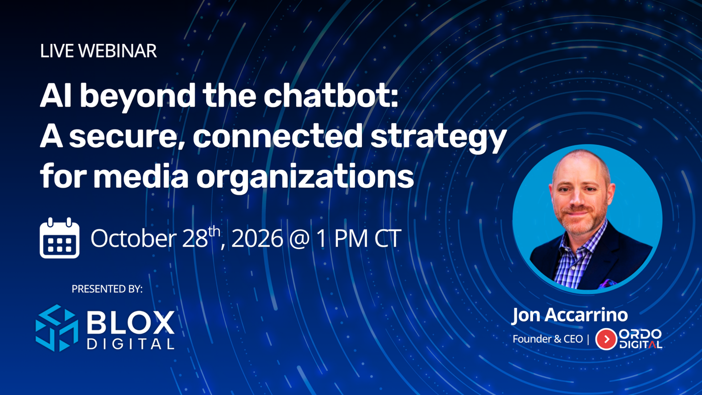 AI beyond the chatbot: A secure, connected strategy for media organizations