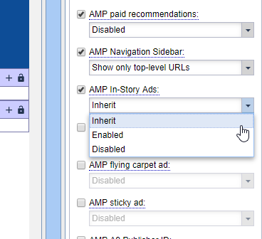 Advanced Automatic Ads on AMP