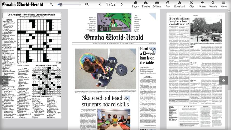 Navigation for e-Editions