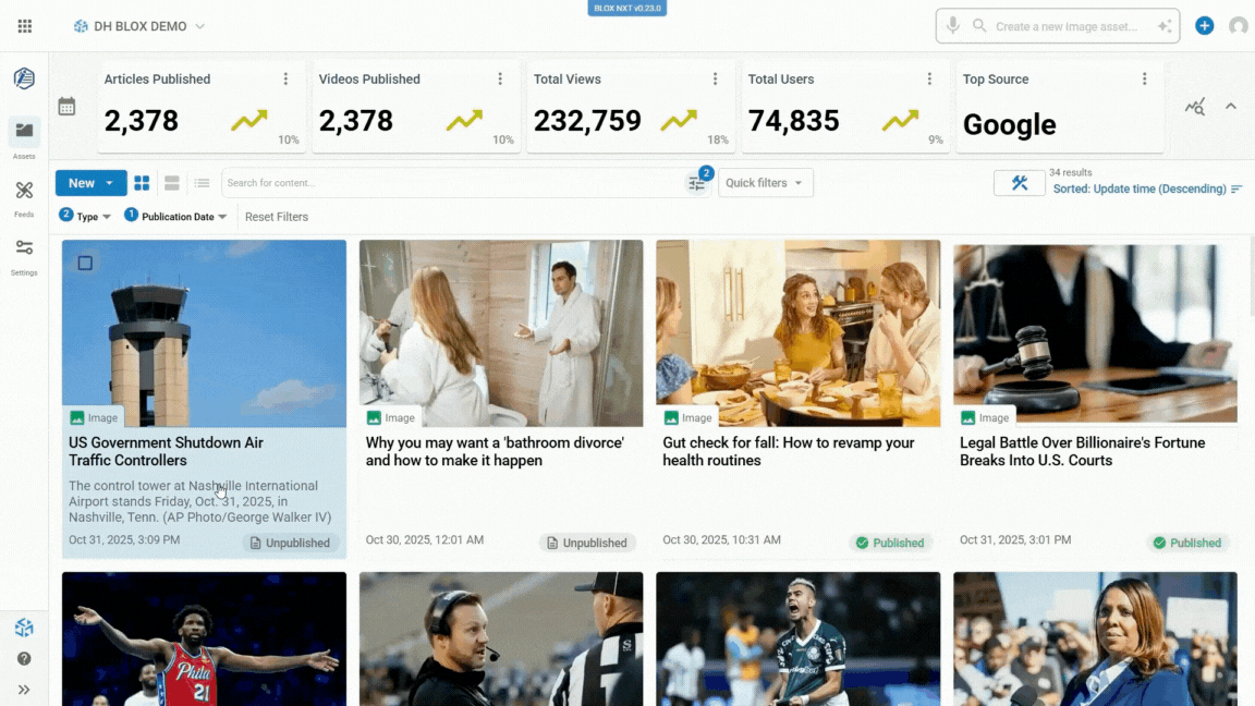 NXT 0.23: Improved status updates
