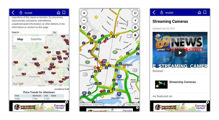 WFMZ 69News Traffic app B