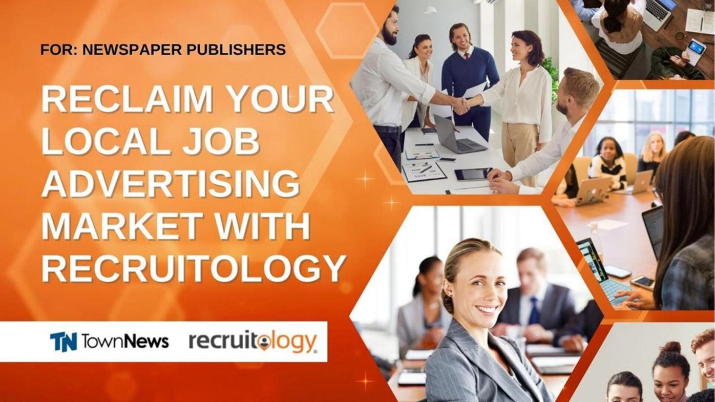 Webinar slide deck: Recruitology for Newspaper Publishers