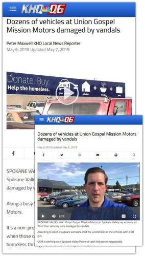 Union Gospel Mission Motors coverage Cowles