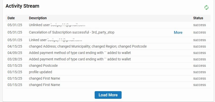 Load More option on Activity Stream in NXT
