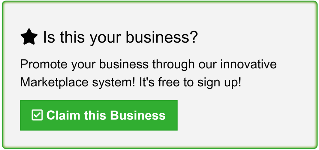Business Directory: Claim a business button