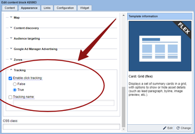 Internal source tracking