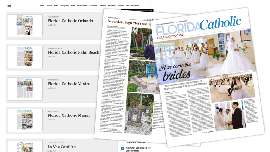 Florida Catholic Media - e-Editions