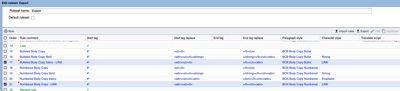 Export Ruleset Changes to write-back URLs in lists