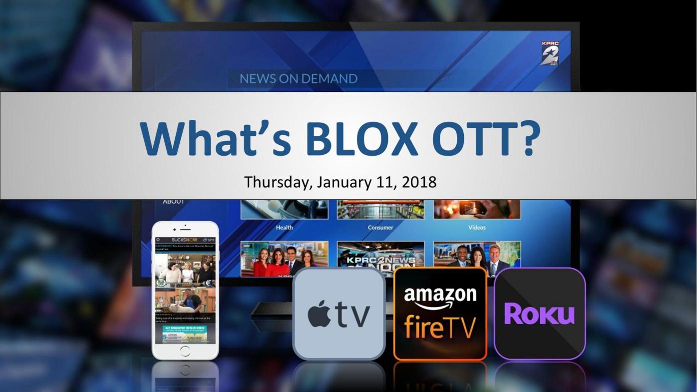 Webinar slide deck: What's BLOX OTT?