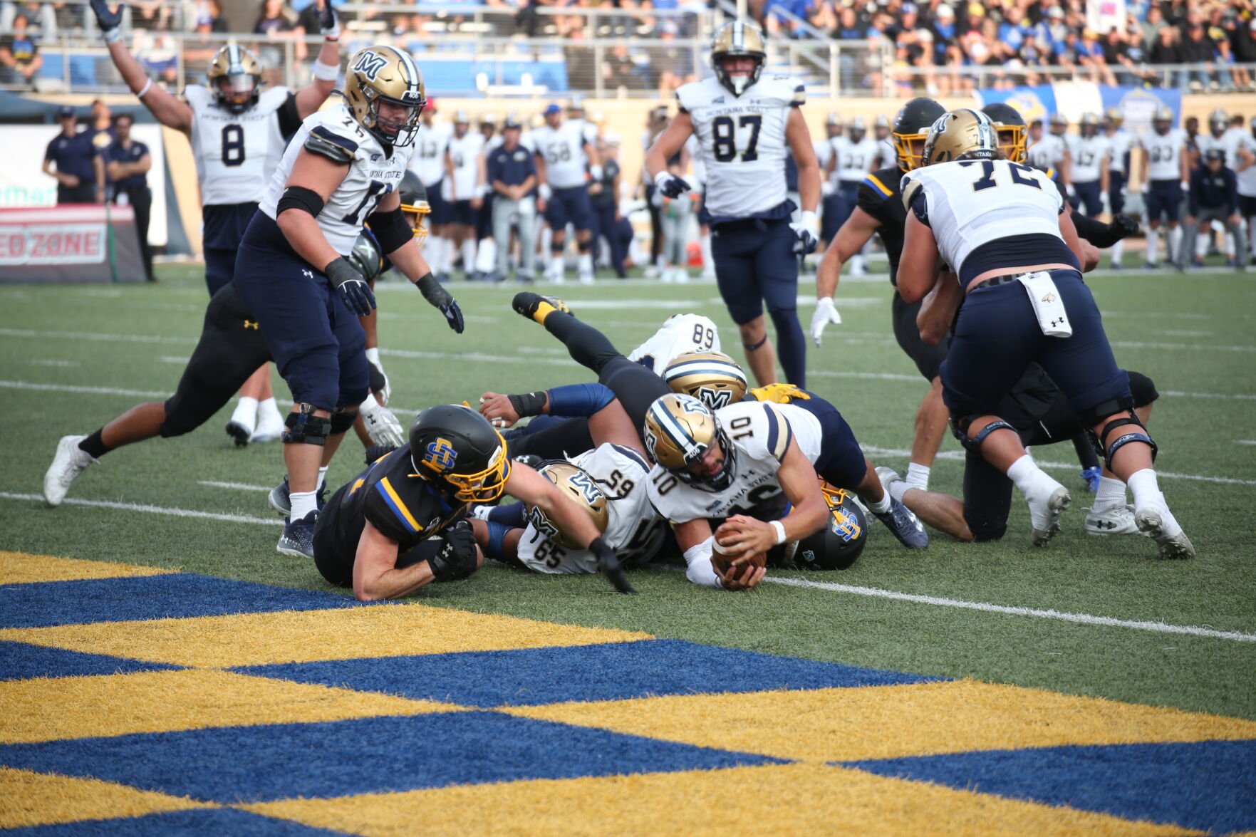 Late TD Overturned In No. 3 Montana State Loss At No. 1 South Dakota ...