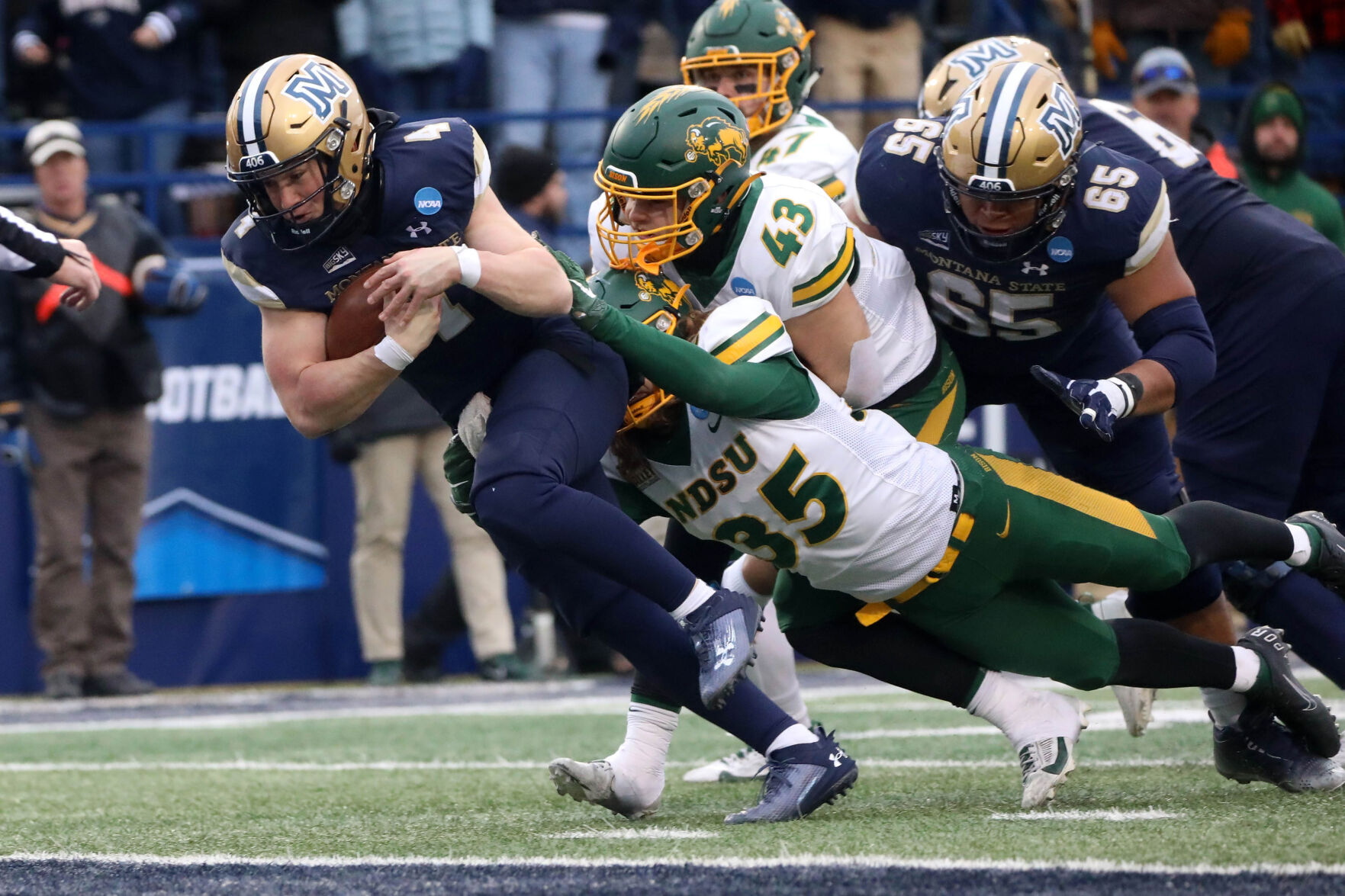 No. 6 Seed Montana State Loses Overtime Thriller To North Dakota State ...