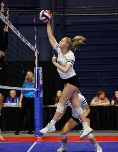 Montana class AA state volleyball tournament day 1 | Bozeman ...