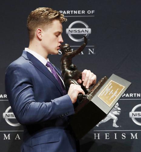 LSU QB Joe Burrow wins Heisman Trophy in landslide vote