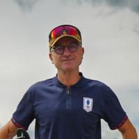 ‘Stolen my heart’: French cancer survivor and cycling champion pauses in Bozeman on worldwide journey