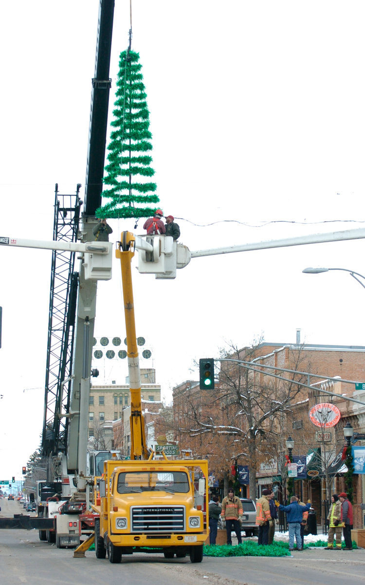 Downtown Bozeman Christmas decorations through the years Featured