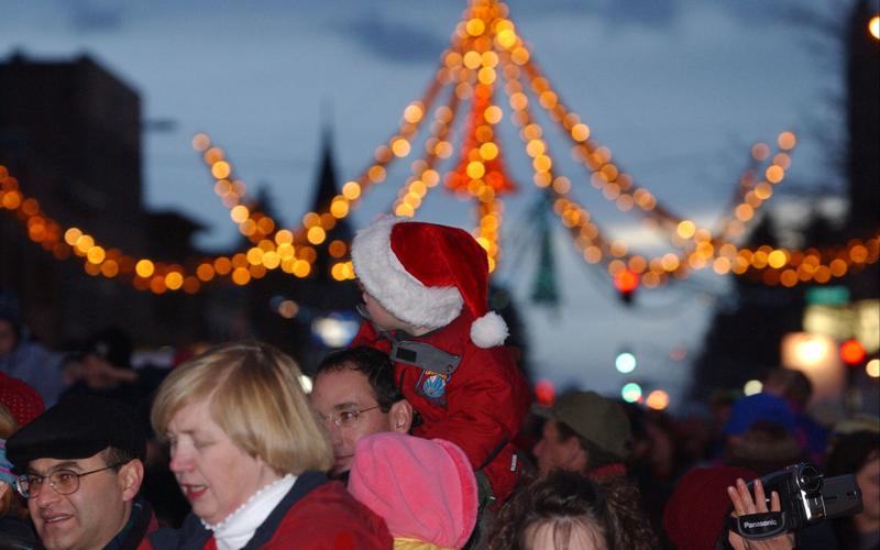 Downtown Bozeman Christmas decorations through the years Featured