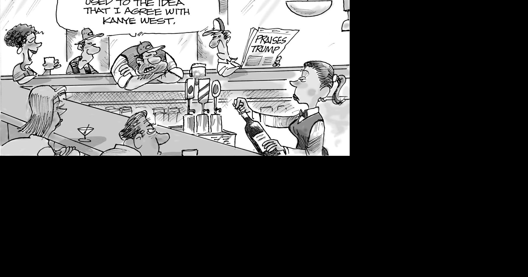editorial cartoon