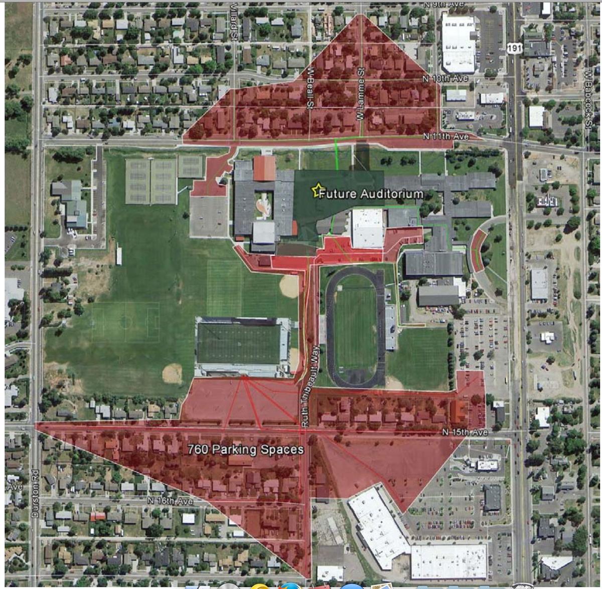 Bozeman High neighbors predict parking woes with new