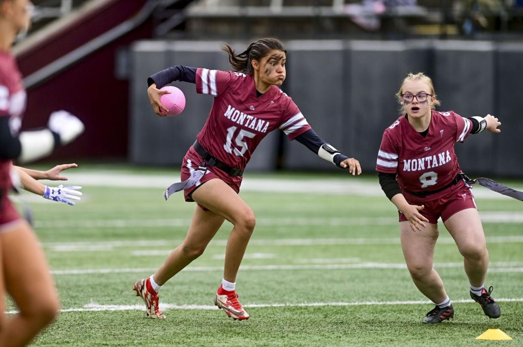 Montana State and Montana flag football face off | Game ...
