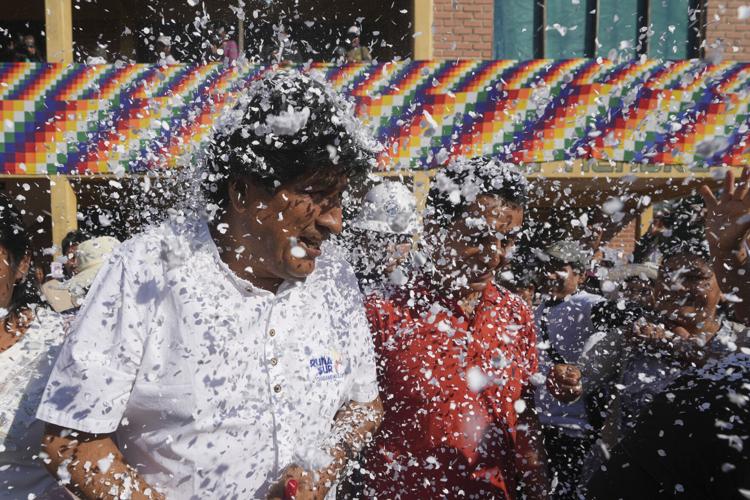 Photos of Bolivia #39 s presidential and legislative elections Associated