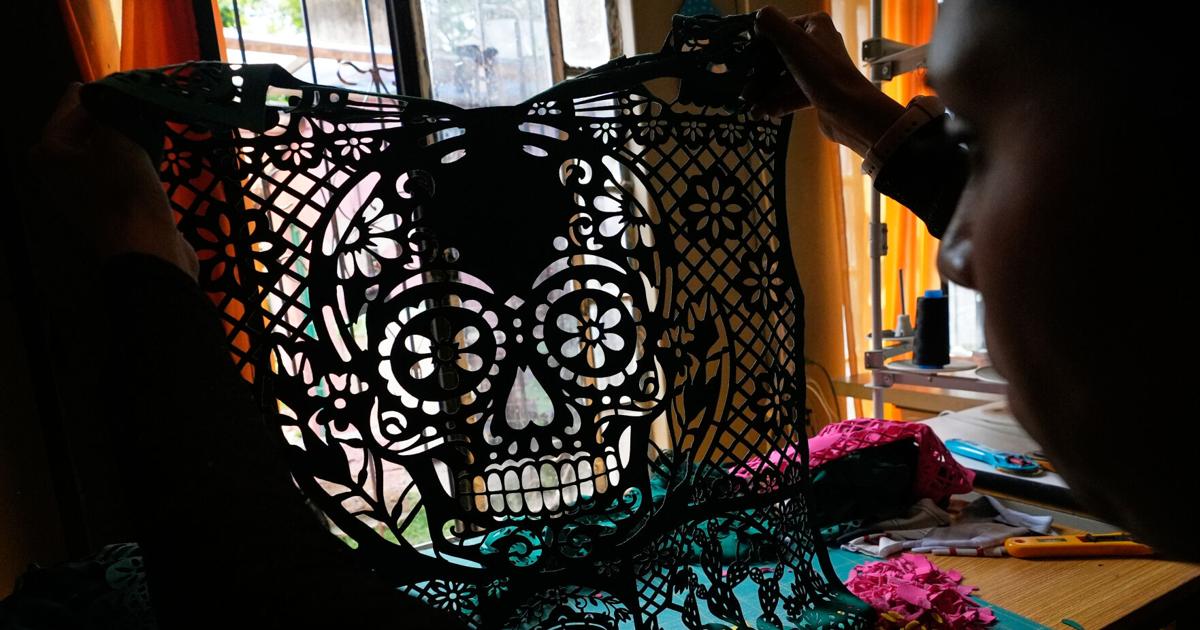 Mexican designer blends soccer and pre-Hispanic culture ahead of the World Cup