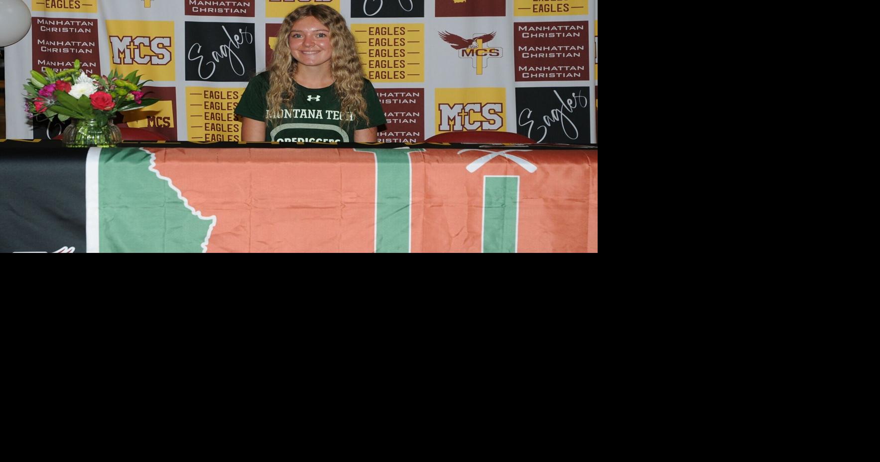 Manhattan Christian distance runner Bria Ohs signs with Montana Tech to compete in cross country, track