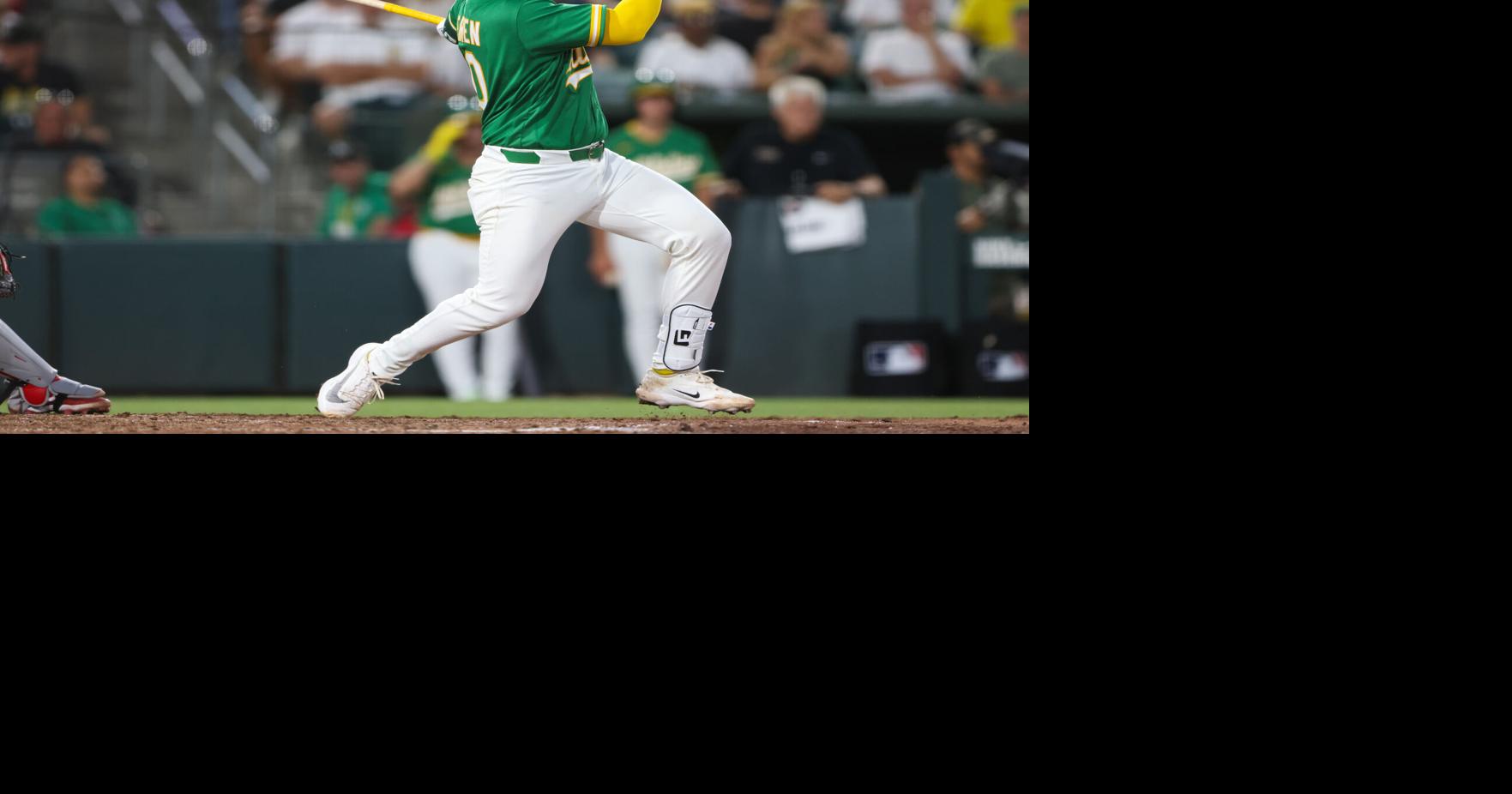 Serven Ends Homer Drought, Jump Shines as A's Edge Red Sox 4-3