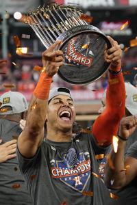 Astros' Peña 1st rookie hitter to win World Series MVP, Baseball