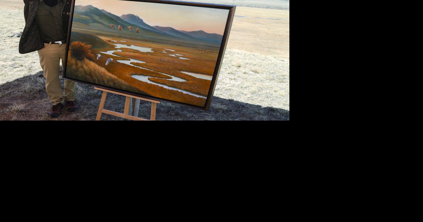 Renowned Montana artist unveils painting highlighting Madison Valley ...