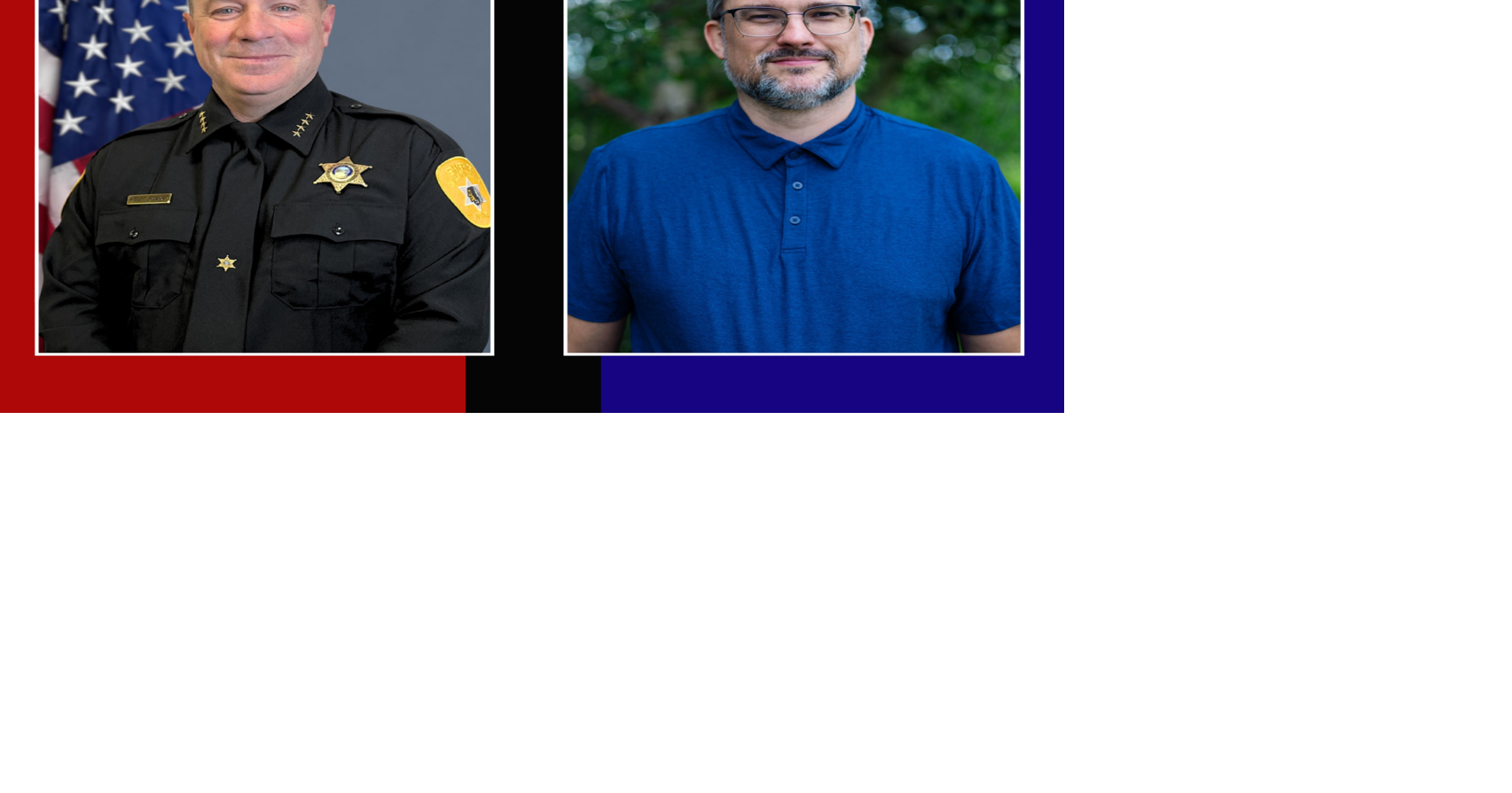Chronicle Q&A: Sheriff Springer aims for second full term; write-in Grimm leans into public trust