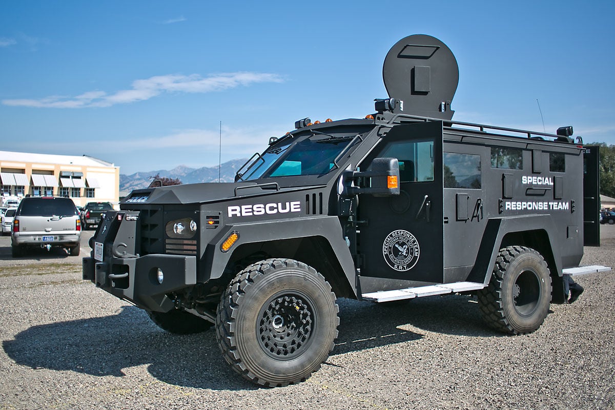Police receive backlash over armored vehicle | City ...