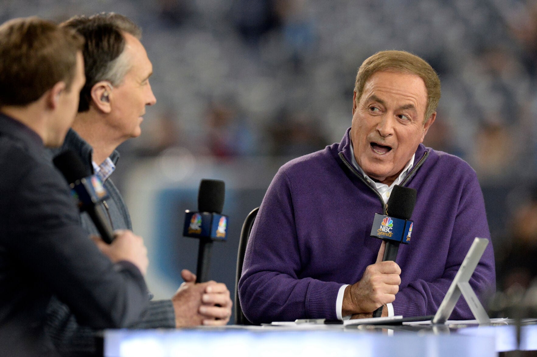 The voice of prime time football: Al Michaels is still going strong at