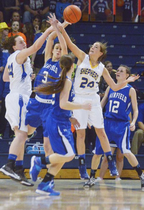 Montana Class B Girls Basketball Fairfield High Vs Shepherd High