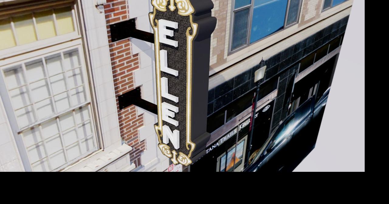Fitting addition: Ellen seeks approval of vertical sign | News ...