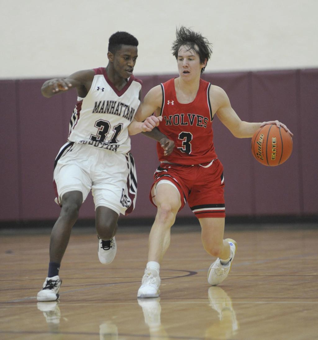 Zach Pitcher Hits Game Winner Three Forks Boys End Manhattan